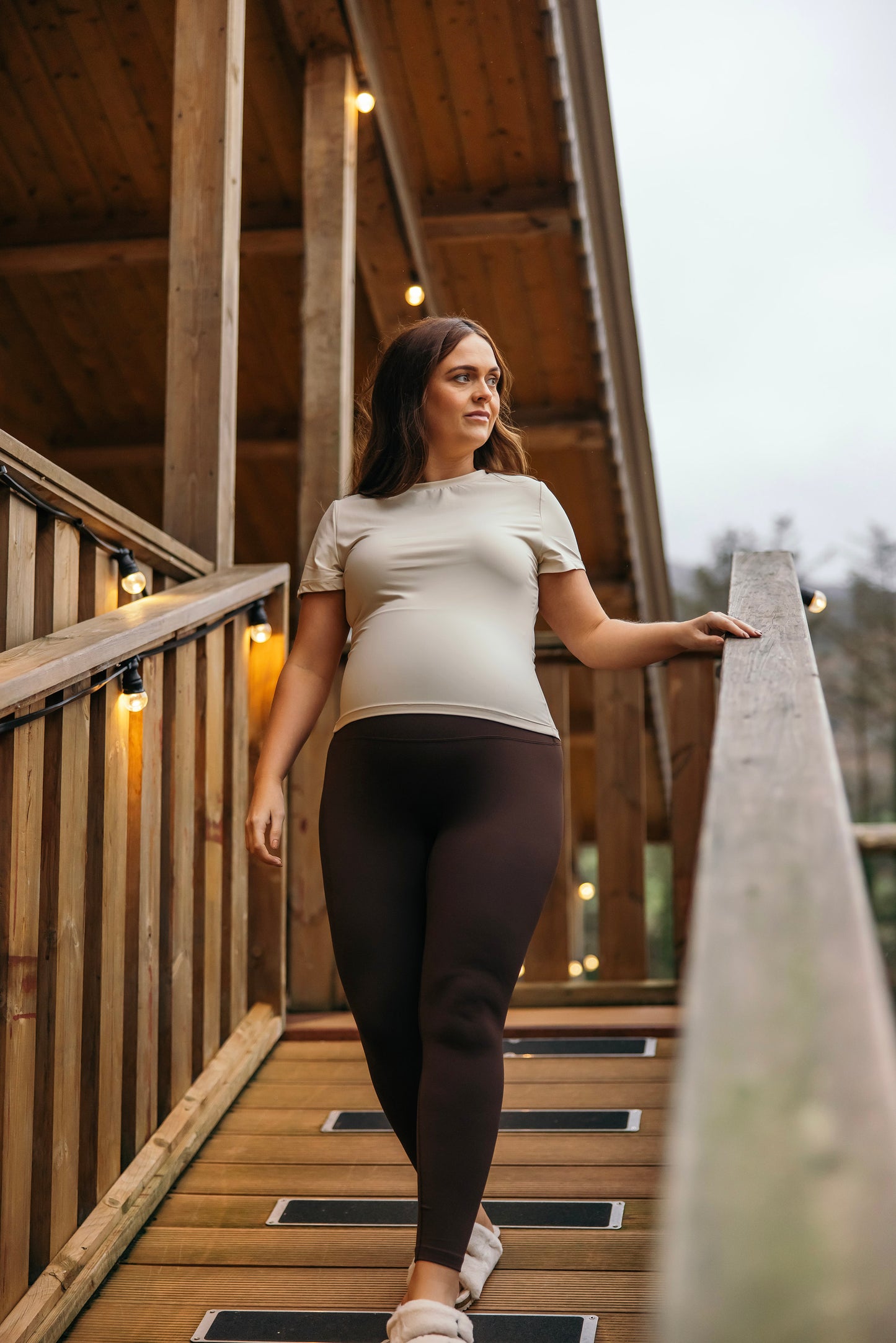 Seamless Luxe Leggings | Espresso