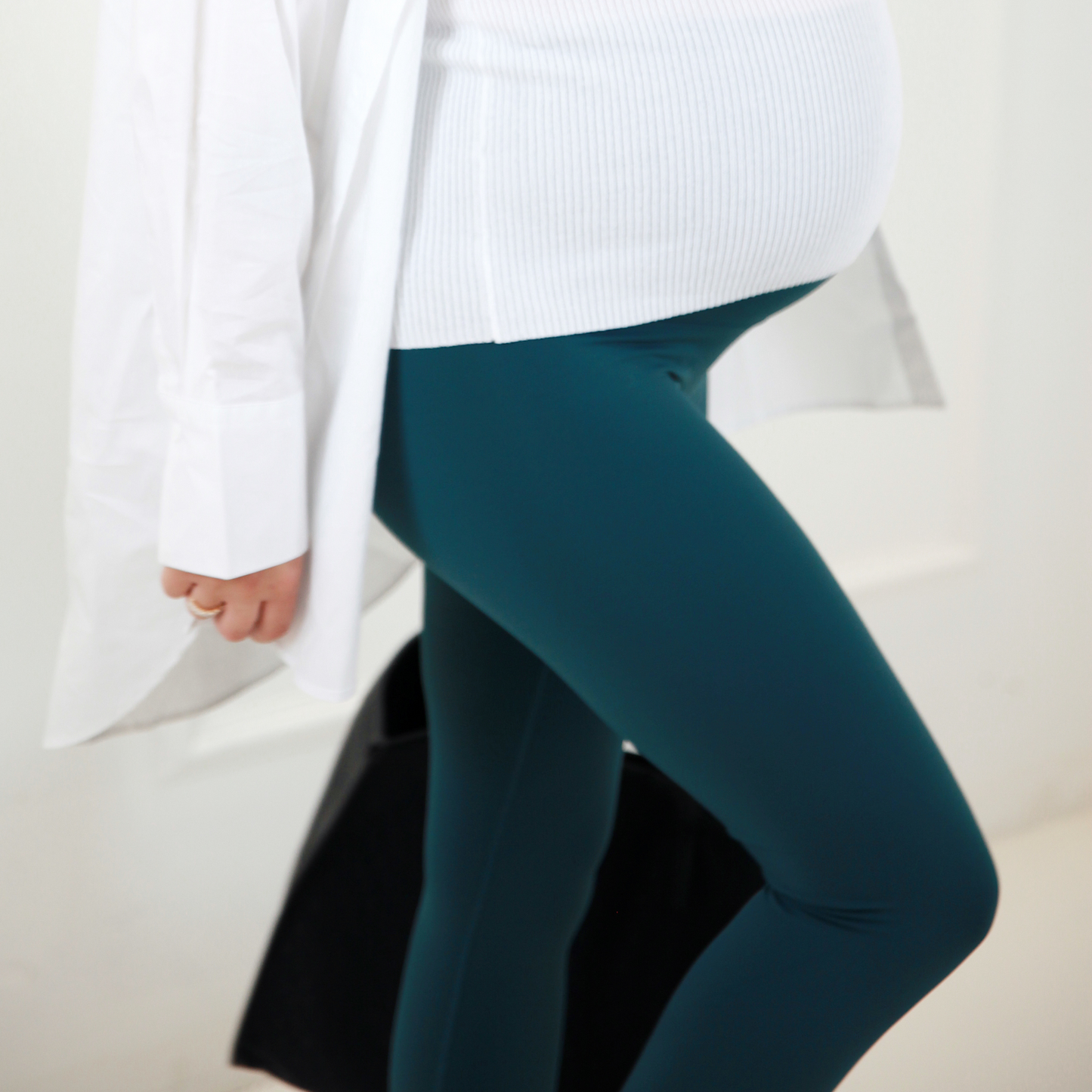 Seamless Luxe Leggings | Emerald Green