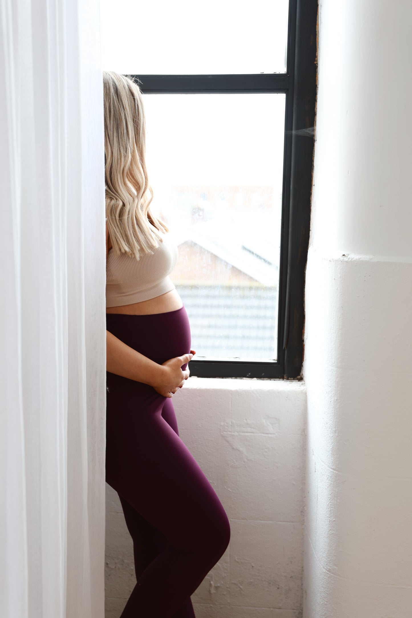 Seamless Luxe Leggings | Plum
