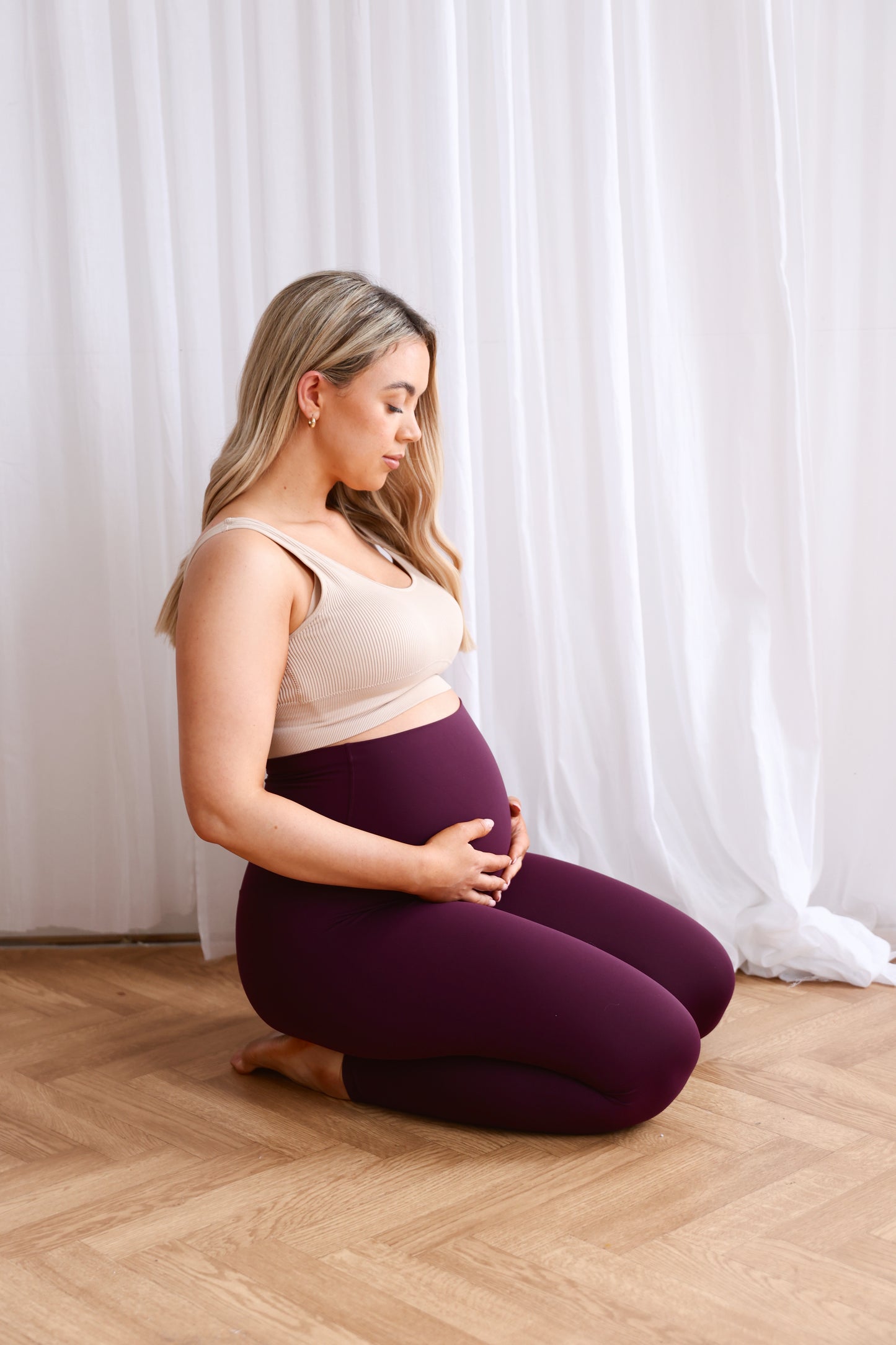 Seamless Luxe Leggings | Plum