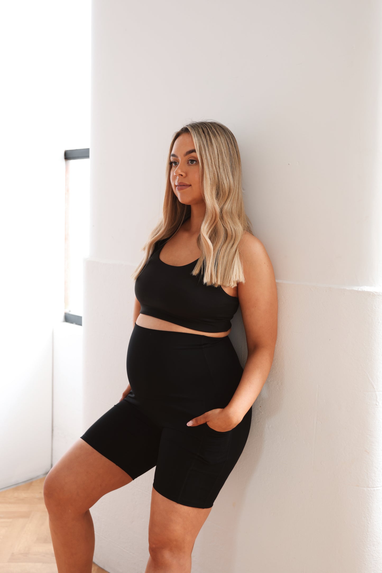 Athletic Shorts With Pockets | Black