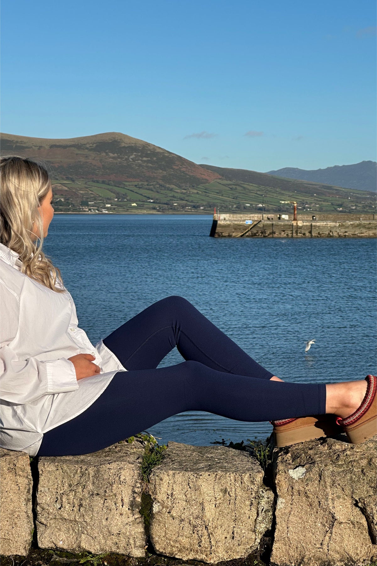 Seamless Luxe Leggings | French Navy