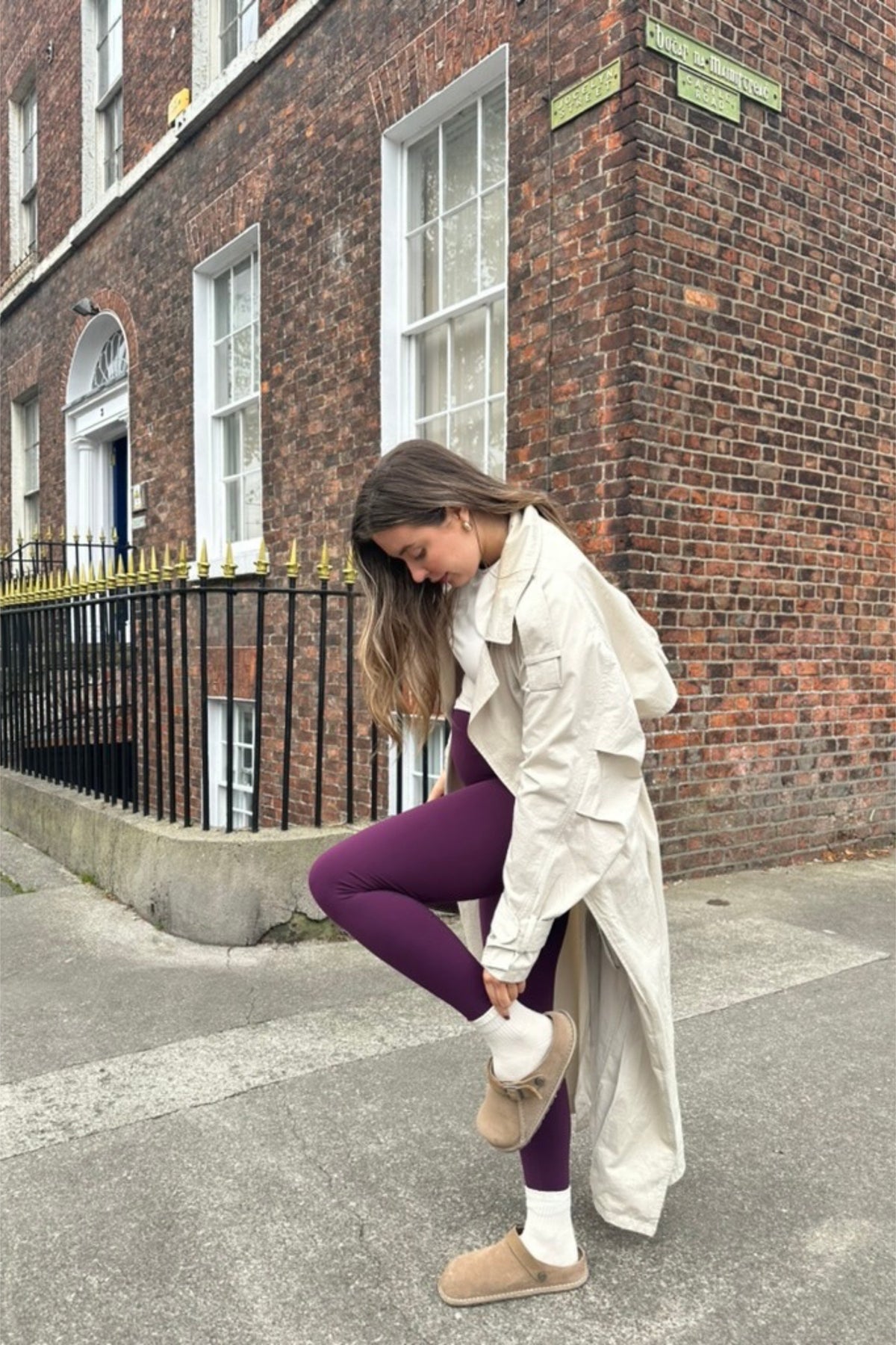 Seamless Luxe Leggings | Plum