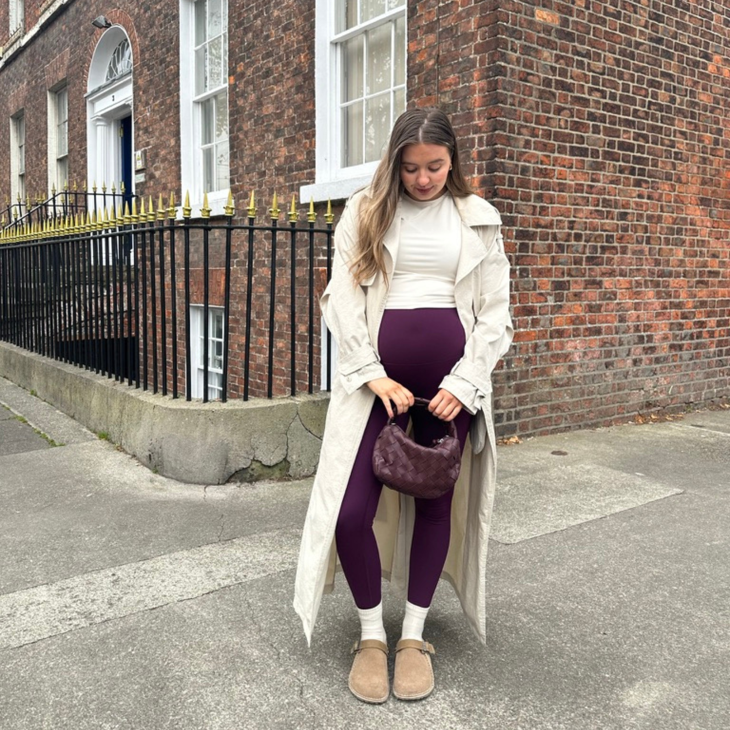 Seamless Luxe Leggings | Plum