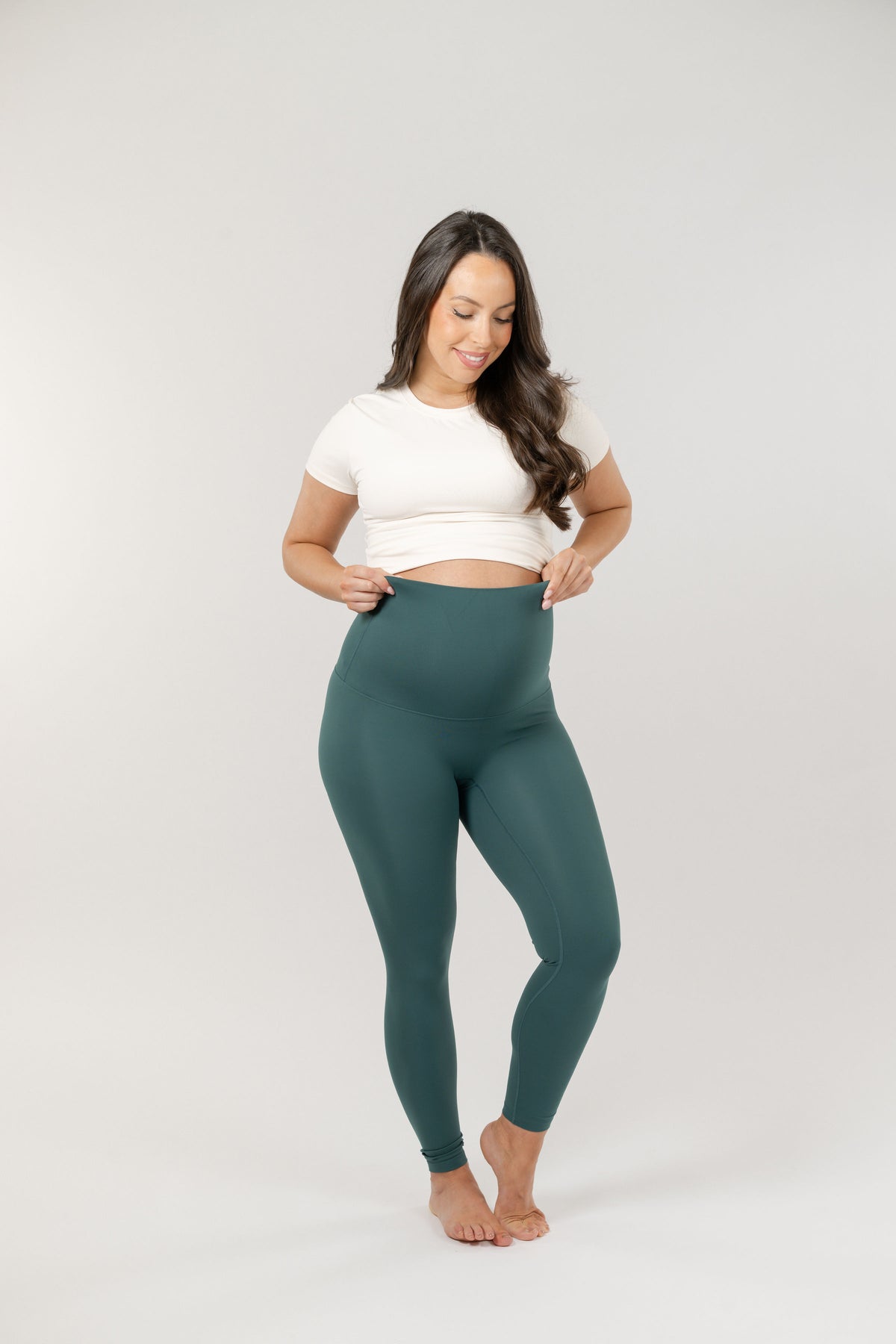 Seamless Luxe Leggings | Emerald Green