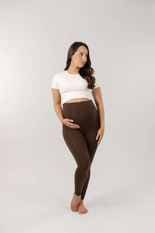 Seamless Luxe Leggings | Espresso