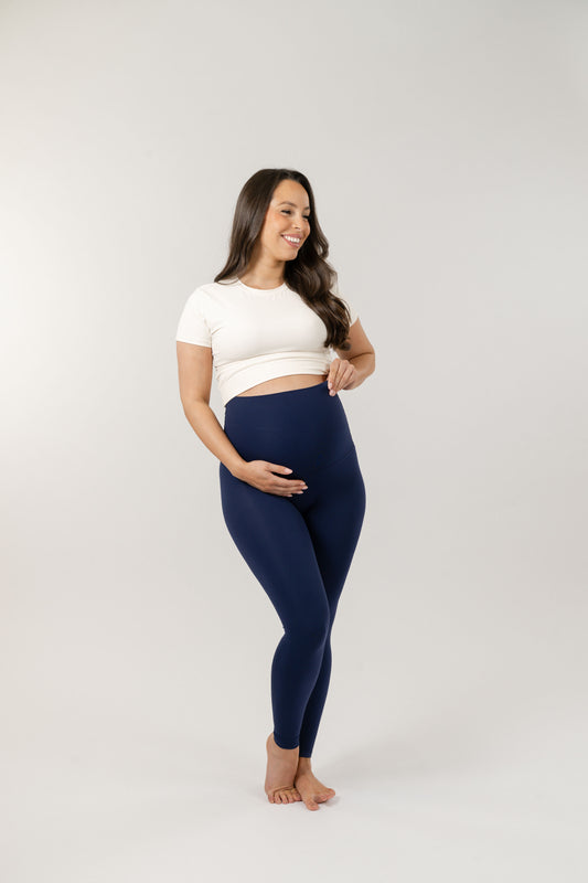 Seamless Luxe Leggings | French Navy