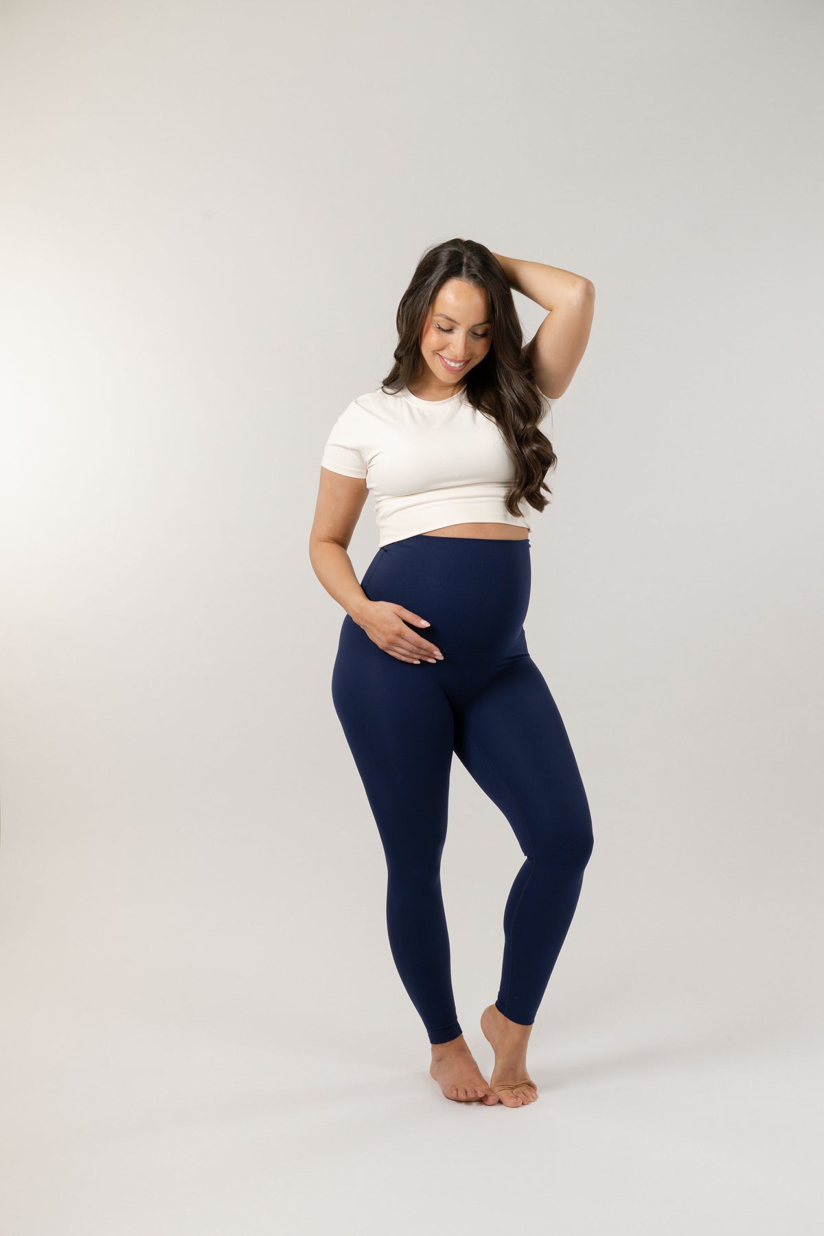 Seamless Luxe Leggings | French Navy