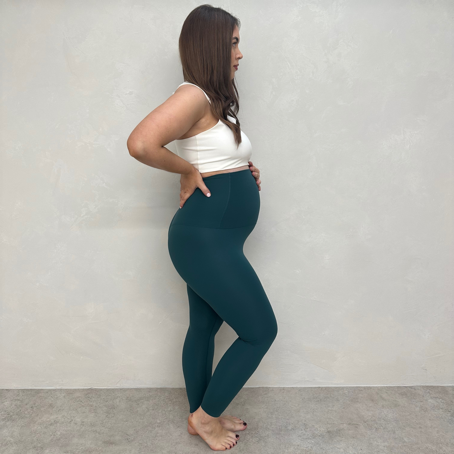 Seamless Luxe Leggings | Emerald Green