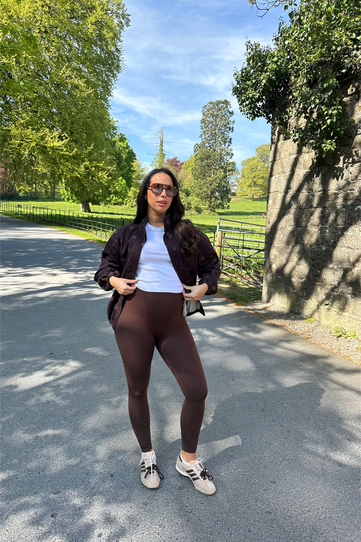 Seamless Luxe Leggings | Espresso