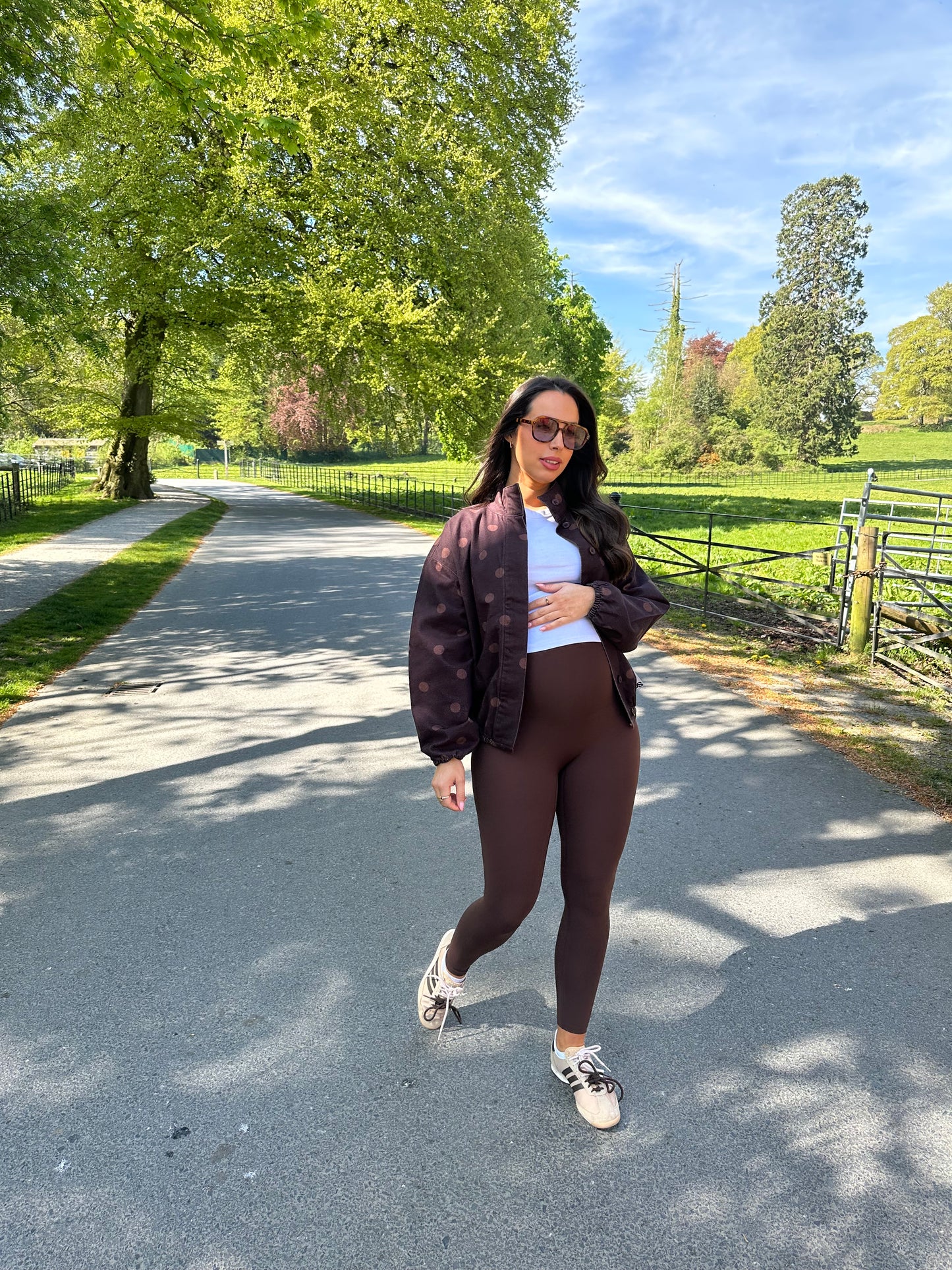 Seamless Luxe Leggings | Espresso