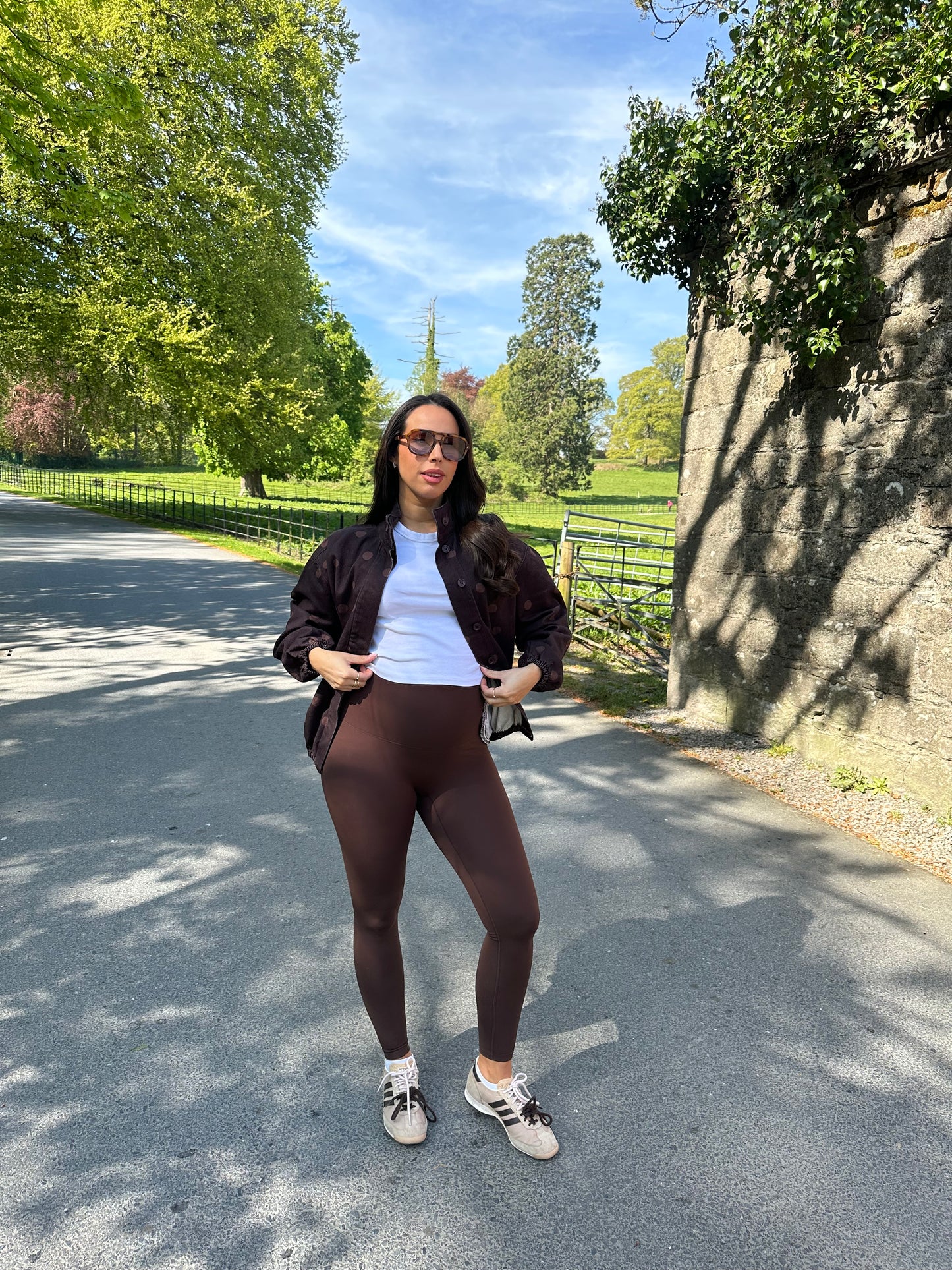 Seamless Luxe Leggings | Espresso